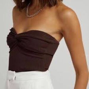 Dissh Anika Twist Tube Top